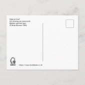 Carte Postale Trou en un ? (Dos)