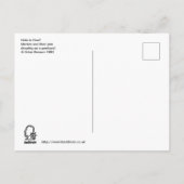 Carte Postale Trou en un ? (Dos)