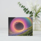 Carte Postale trou noir (Debout devant)