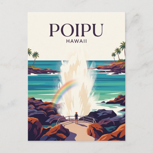 Carte Postale Trou Souffleur USA (Devant)
