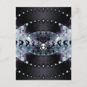 Carte Postale Trou Violet