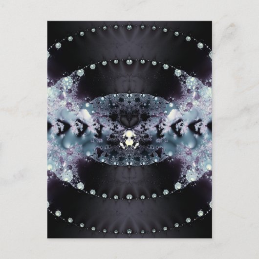 Carte Postale Trou Violet (Devant)