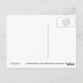 Carte Postale Trouble (Dos)