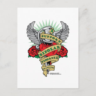 Carte Postale Trouble bipolaire Dagger