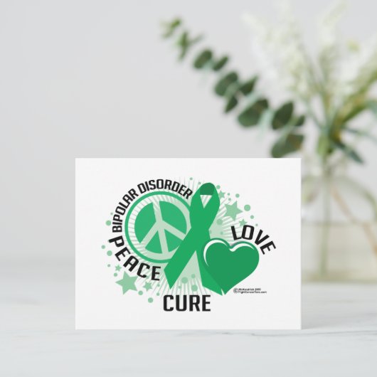 Carte Postale Trouble bipolaire PLC (Debout devant)