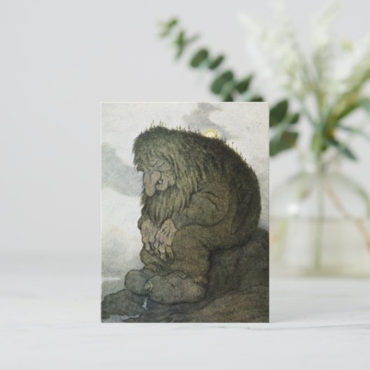 Carte Postale TROUILLE en repos (Debout devant)