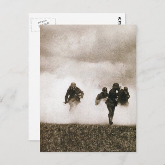 Carte Postale Troupe (Devant / Derrière)