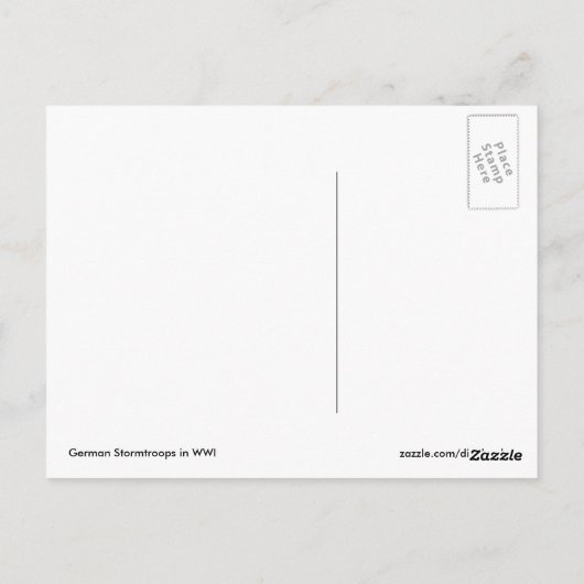 Carte Postale Troupe (Dos)