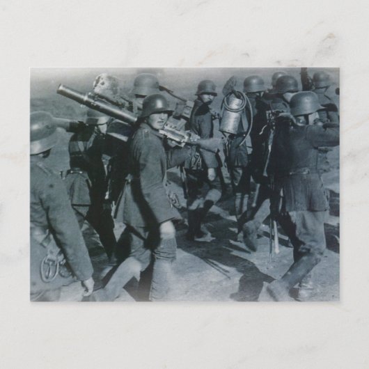 Carte Postale troupes allemandes (Devant)