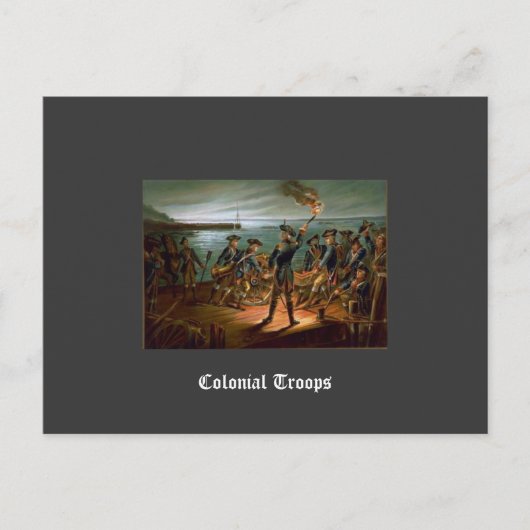 Carte Postale Troupes coloniales (Devant)