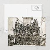 Carte Postale Troupes de l'Empire britannique 1915 (Devant / Derrière)