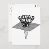 Carte Postale Trous noirs Vraiment Chuck (Devant / Derrière)