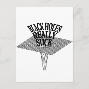 Carte Postale Trous noirs Vraiment Chuck