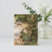 Carte Postale Trout Stream in the Tyrol by John Singer Sargent (Debout devant)