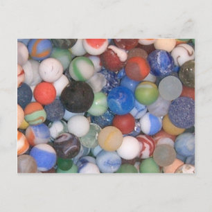Carte Postale Trouvé au Beach Marbles
