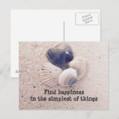 Carte Postale Trouver le bonheur (Devant / Derrière)