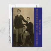 Carte Postale Trouver un ami digne de confiance est la seule faç (Devant / Derrière)