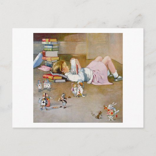 CARTE POSTALE TROUVER WONDERLAND (Devant)