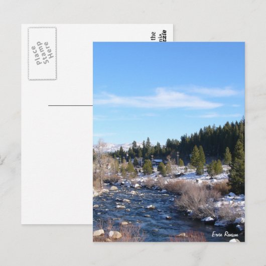 Carte Postale Truckee (Devant / Derrière)