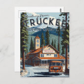 Carte Postale Truckee, CA (Devant / Derrière)