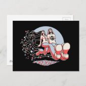 Carte Postale Truckin pour les couples (Devant / Derrière)