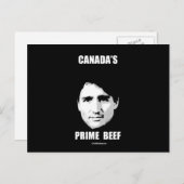 Carte Postale Trudeau - Le boeuf premier du Canada -.png (Devant / Derrière)