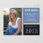 Carte postale True blue Open House (Devant)