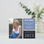 Carte postale True blue Open House (Debout devant)