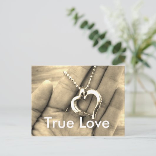 Carte postale True Love (Debout devant)