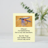 Carte postale "Truite brute" "Train de marchandise (Debout devant)