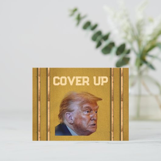 Carte postale Trump (Debout devant)