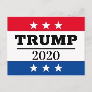 CARTE POSTALE TRUMP 2020