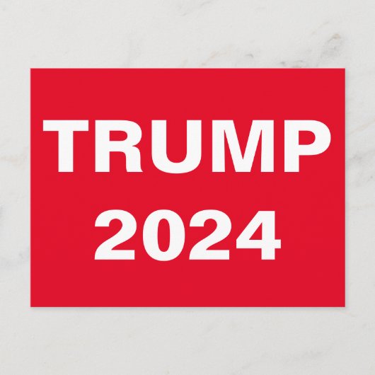 Carte postale TRUMP 2024 (Devant)