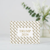 CARTE POSTALE TRUMP 2024 (Debout devant)