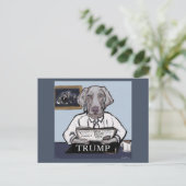 CARTE POSTALE TRUMP 2024 (Debout devant)