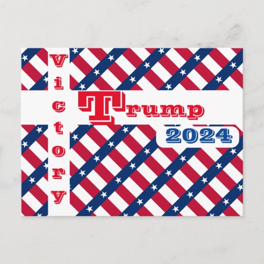 CARTE POSTALE TRUMP 2024 (Devant)