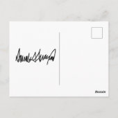 Carte Postale Trump 2024 : Trump et l'Amérique (Dos)