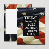 CARTE POSTALE TRUMP 2025 (Devant / Derrière)