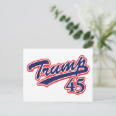 Carte Postale Trump 45 ! (Debout devant)