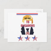 Carte Postale Trump Adressée À La Maison Blanche (Devant / Derrière)