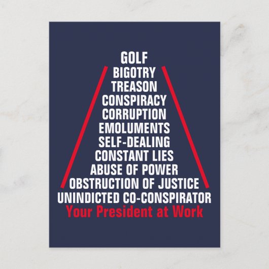 Carte Postale Trump Aug (Devant)