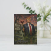 Carte Postale Trump dans le Marais (Debout devant)
