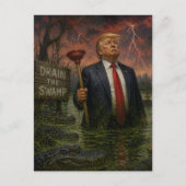 Carte Postale Trump dans le Marais (Devant)