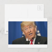 Carte Postale Trump/Drumpf Fondu (Devant / Derrière)