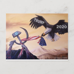 Carte postale Trump Eagle 2020
