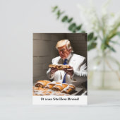 Carte Postale Trump en prison Pain Stollen Drôle (Debout devant)