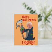 Carte Postale Trump et l'Halloween faussée (Debout devant)