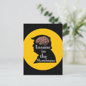 Carte postale Trump/fou (Debout devant)