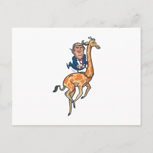 Carte Postale Trump Giraffe (Devant)