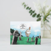 CARTE POSTALE TRUMP JOUE AU GOLF PENDANT LA PANDEMIE (Debout devant)